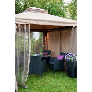 Paviljong Legend 2,91x2,91xH2/2,8 m - Beige - Trädgård & spabad - Uterum & fritidshus - Lusthus & gazebo