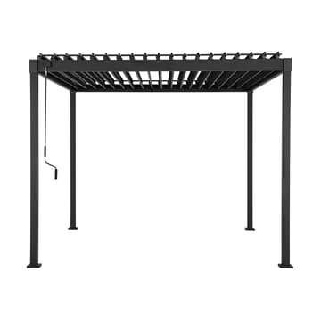 Paviljong Mirador-80 3x3 m - Mörkgrå - Trädgård & spabad - Uterum & fritidshus - Lusthus & gazebo
