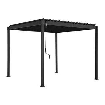 Paviljong Mirador-80 3x3 m - Mörkgrå - Trädgård & spabad - Uterum & fritidshus - Lusthus & gazebo