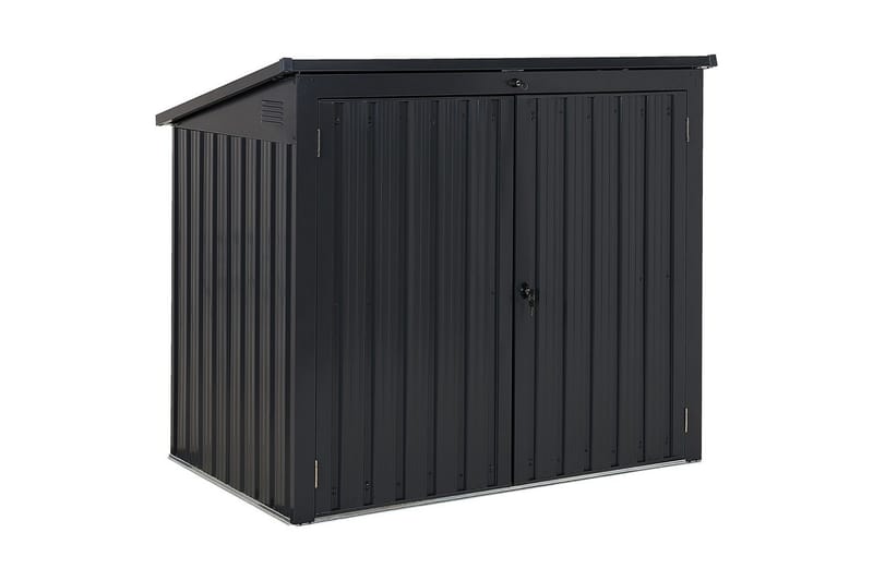 Trädgårdsskjul Moena Grå - Grå - Trädgård & spabad - Uterum & fritidshus - Lusthus & gazebo