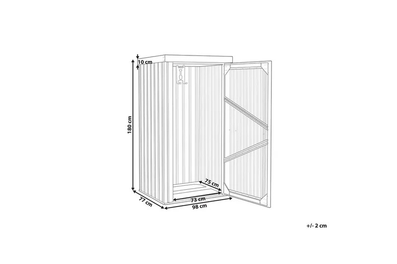 Trädgårdsskjul Umbria - Trädgård & spabad - Uterum & fritidshus - Förråd & bodar - Förrådsbod