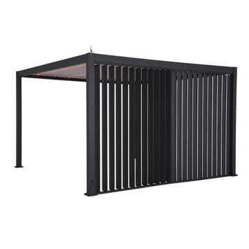 Vertikal jalusivägg för paviljong Mirador 4 m - mörkgrå - Trädgård & spabad - Uterum & fritidshus - Lusthus & gazebo