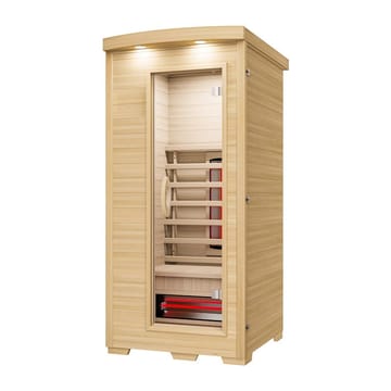 IR-bastu för 1-2 personer | 90x190cm | Kuopio - Trädgård & spabad - Utomhusbad - Bastu - Basturum