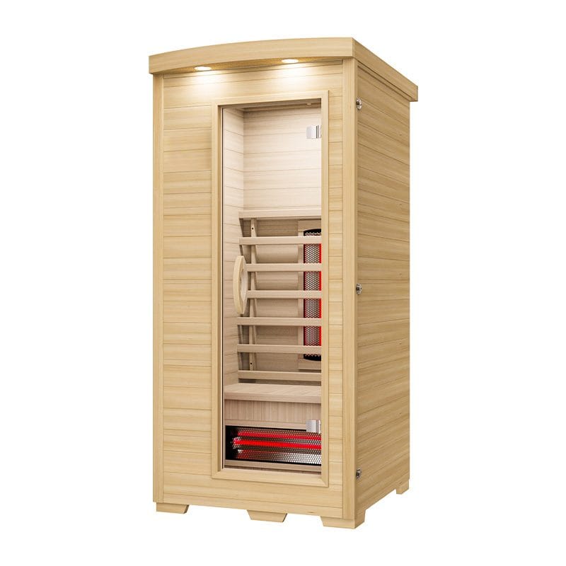 IR-bastu för 1-2 personer | 90x190cm | Kuopio - Trädgård & spabad - Utomhusbad - Bastu - Basturum