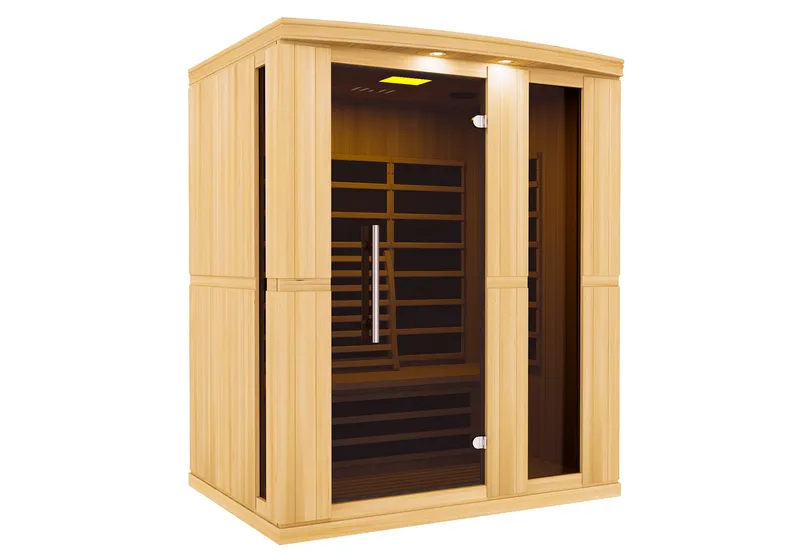 IR-bastu för 2-4 personer | Fullhöjd 195 cm | Tammerfors - Trädgård & spabad - Utomhusbad - Bastu - Basturum