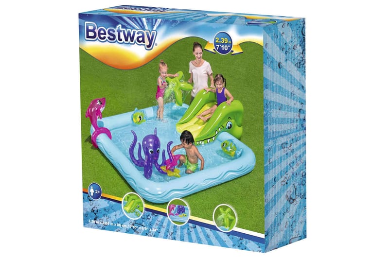 Bestway Lekcenter 239x206x86 cm - Barnpool & babypool