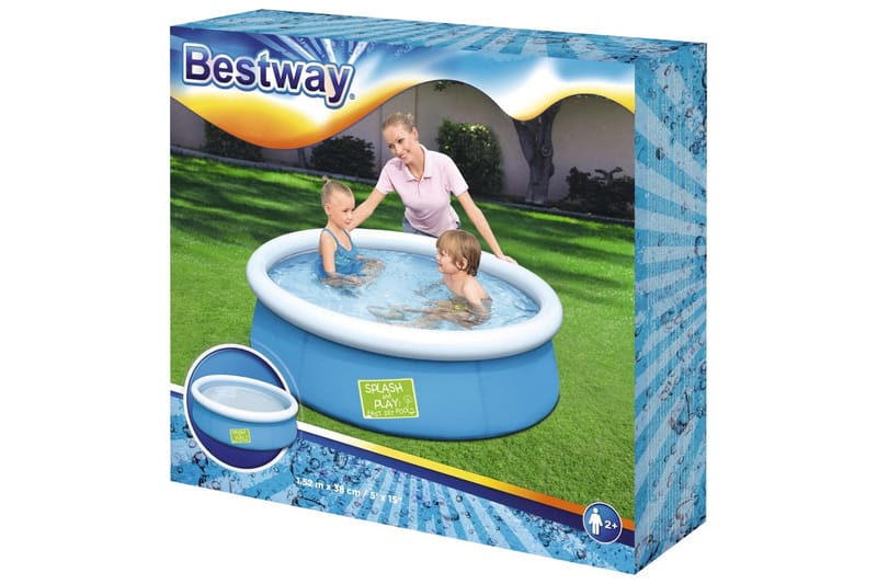Bestway My First Frame-pool 152x38 cm - Barnpool & babypool