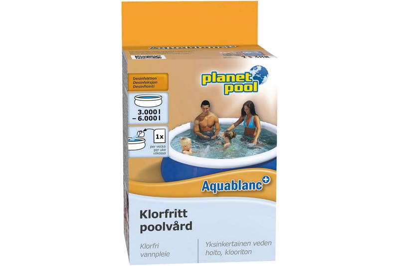 Planet Pool Poolvård för Mindre Pool - 3000-6000 l - Barnpool & babypool