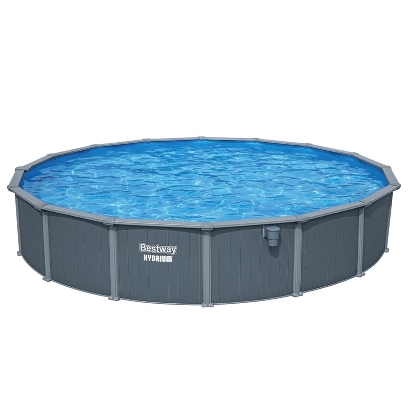 Bestway Hydrium pool ovan mark Ø7,32 m – 132 cm djup | Stålpool (561RP) - Trädgård & spabad - Utomhusbad - Pool - Pool ovan mark