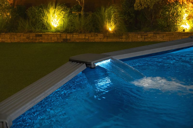 Bestway Hydrium pool ovan mark Ø7,32 m – 132 cm djup | Stålpool (561RP) - Trädgård & spabad - Utomhusbad - Pool - Pool ovan mark