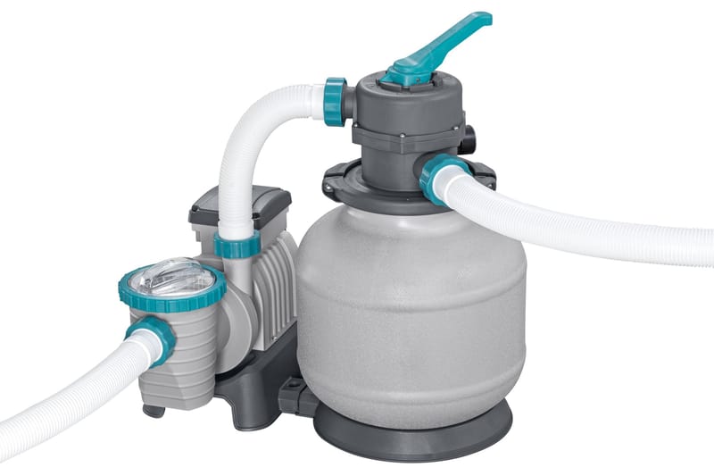 Bestway Hydrium pool ovan mark Ø7,32 m – 132 cm djup | Stålpool (561RP) - Trädgård & spabad - Utomhusbad - Pool - Pool ovan mark