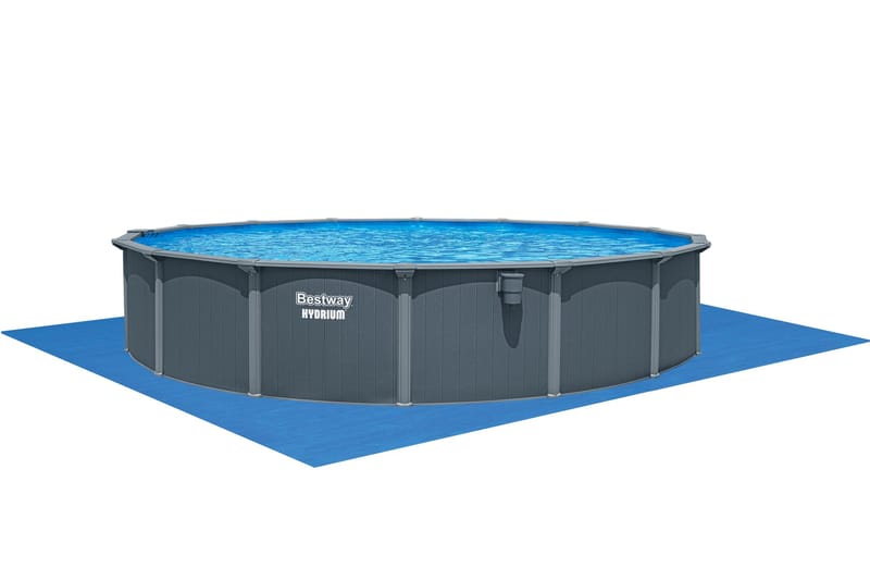Bestway Hydrium pool ovan mark Ø7,32 m – 132 cm djup | Stålpool (561RP) - Trädgård & spabad - Utomhusbad - Pool - Pool ovan mark