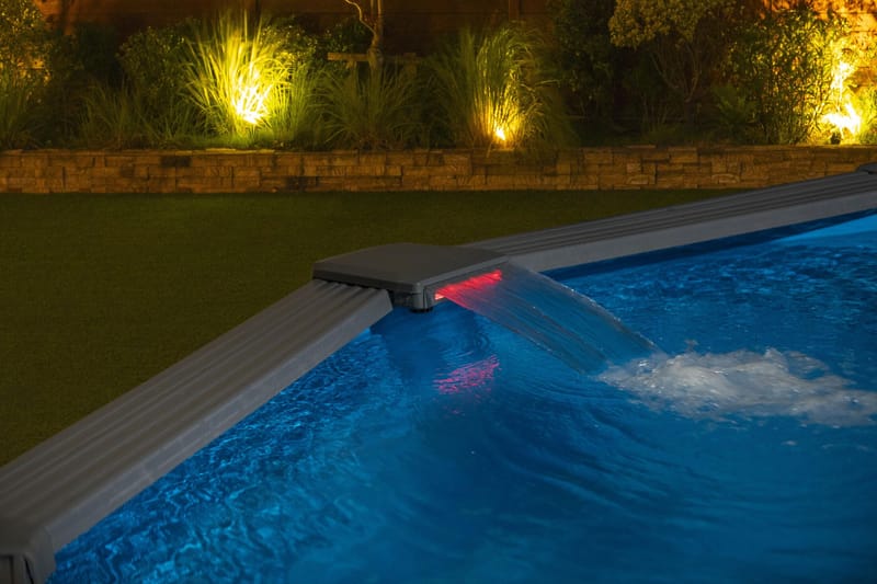 Bestway Hydrium pool ovan mark Ø7,32 m – 132 cm djup | Stålpool (561RP) - Trädgård & spabad - Utomhusbad - Pool - Pool ovan mark