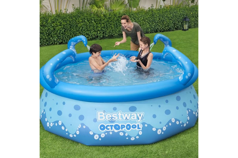 Bestway Snabbt uppställbar pool OctoPool 274x76 cm - Pool ovan mark
