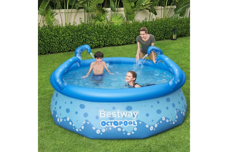 Bestway Snabbt uppställbar pool OctoPool 274x76 cm - Pool ovan mark