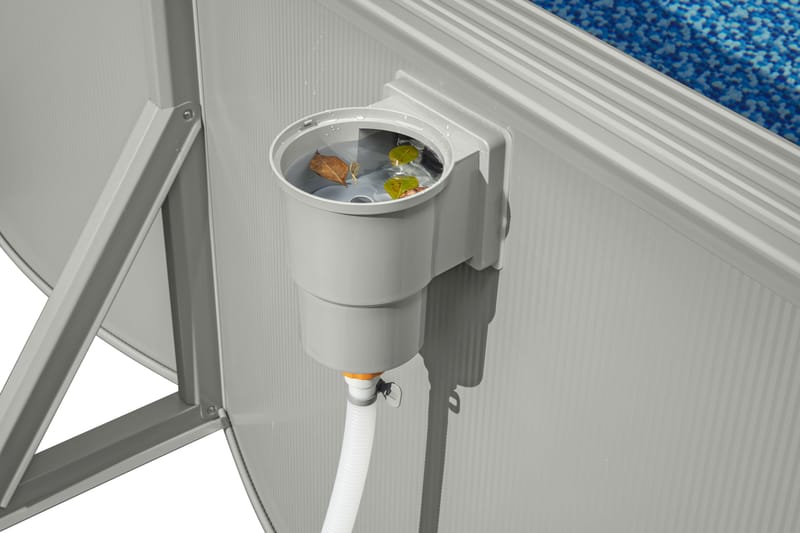 Bestway Stålväggspool Oval 5x3,6 m Hydrium (56586) - Trädgård & spabad - Utomhusbad - Pool - Pool ovan mark