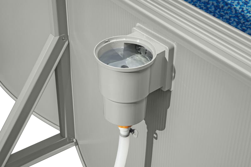 Bestway Stålväggspool Oval 5x3,6 m Hydrium (56586) - Trädgård & spabad - Utomhusbad - Pool - Pool ovan mark