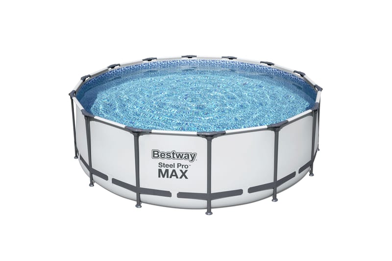 Bestway Steel Pro MAX ovanmarkpool 4,27 m Grå, undefined