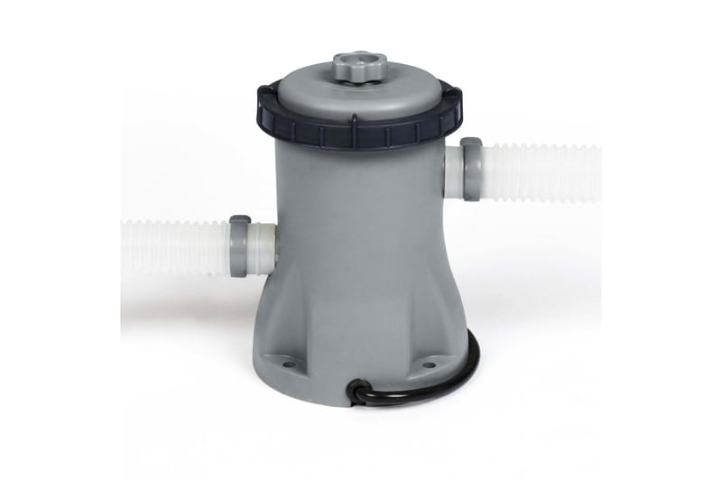 Bestway Steel Pro MAX ovanmarkpool 4,27 m Grå - Trädgård & spabad - Utomhusbad - Pool - Pool ovan mark