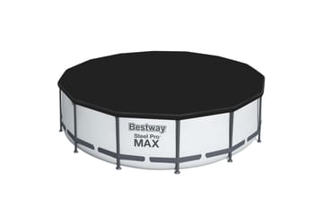 Bestway Steel Pro MAX ovanmarkpool 4,27 m Grå - Trädgård & spabad - Utomhusbad - Pool - Pool ovan mark