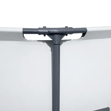Bestway Steel Pro MAX ovanmarkpool Rund 3,66x0,76 m Grå - Bestway - Trädgård & spabad - Utomhusbad - Pool - Pool ovan mark