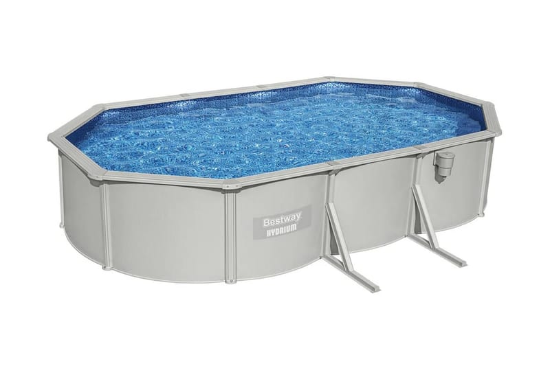 Bestway Hydrium Ovanmarkspool oval 610x360x120 cm - Trädgård & spabad - Utomhusbad - Pool - Pool ovan mark