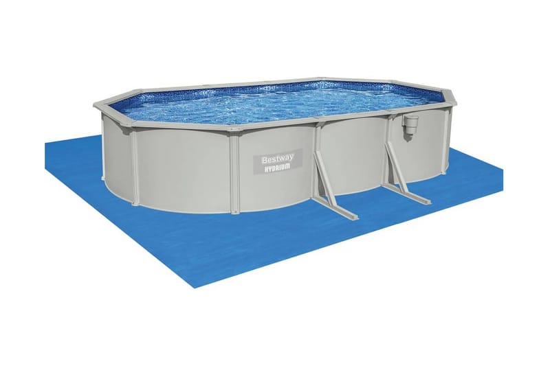 Bestway Hydrium Ovanmarkspool oval 610x360x120 cm - Pool ovan mark