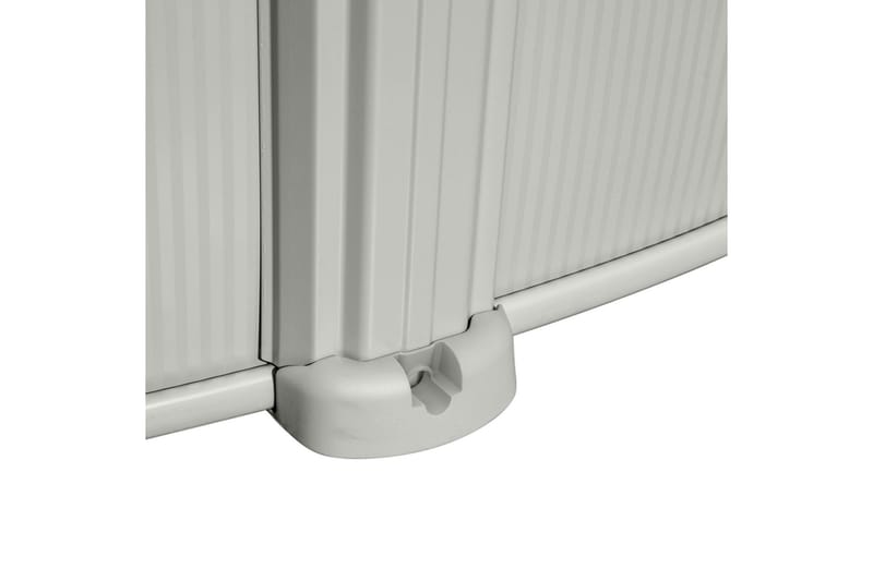 Bestway Hydrium Stålväggspool Oval 6,1x3,6m - Grå - Trädgård & spabad - Utomhusbad - Pool - Pool ovan mark