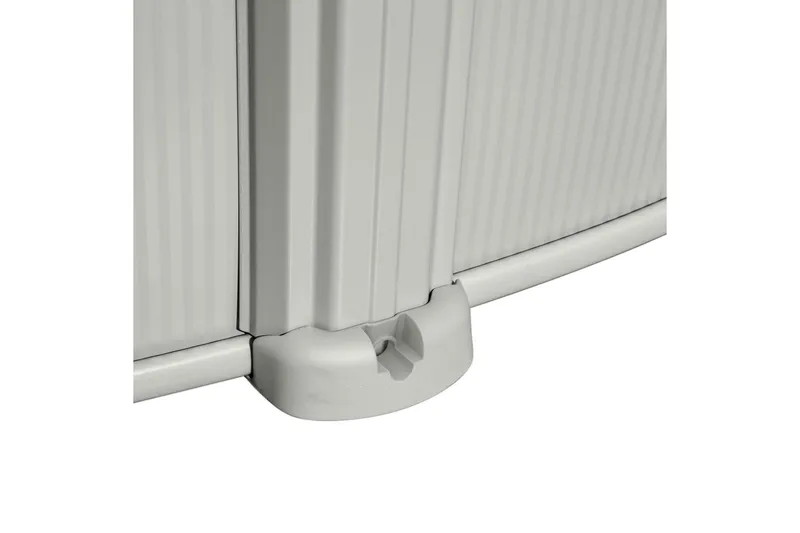 Bestway Hydrium Stålväggspool Rund 3,66m - Grå - Trädgård & spabad - Utomhusbad - Pool - Pool ovan mark