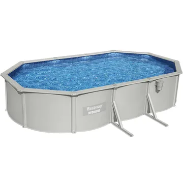 Bestway stålväggspool 6,1x3,6m - 1,2m djup | Hydrium Pool set (56369) - Trädgård & spabad - Utomhusbad - Pool - Pool ovan mark