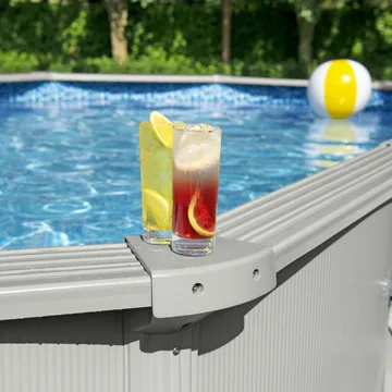 Bestway stålväggspool 6,1x3,6m - 1,2m djup | Hydrium Pool set (56369) - Trädgård & spabad - Utomhusbad - Pool - Pool ovan mark