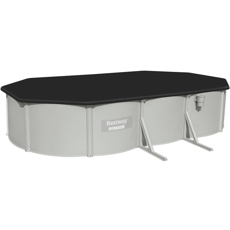 Bestway stålväggspool 6,1x3,6m - 1,2m djup | Hydrium Pool set (56369) - Trädgård & spabad - Utomhusbad - Pool - Pool ovan mark