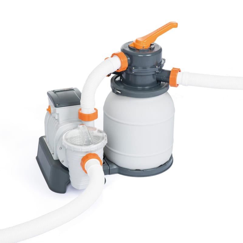 Bestway stålväggspool 6,1x3,6m - 1,2m djup | Hydrium Pool set (56369) - Trädgård & spabad - Utomhusbad - Pool - Pool ovan mark