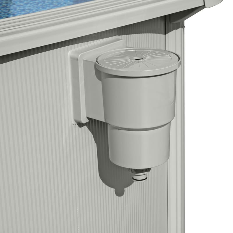 Bestway stålväggspool 6,1x3,6m - 1,2m djup | Hydrium Pool set (56369) - Trädgård & spabad - Utomhusbad - Pool - Pool ovan mark