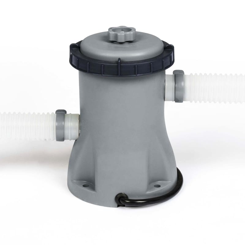 Bestway Steel Pro MAX ovanmarkpool Rund 3,66x0,76 m Grå - Bestway - Trädgård & spabad - Utomhusbad - Pool - Pool ovan mark