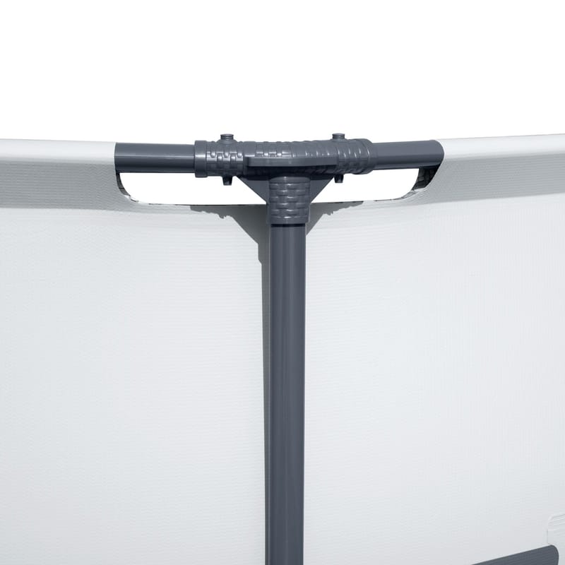 Bestway Steel Pro MAX ovanmarkpool Rund 3,66x0,76 m Grå - Bestway - Trädgård & spabad - Utomhusbad - Pool - Pool ovan mark