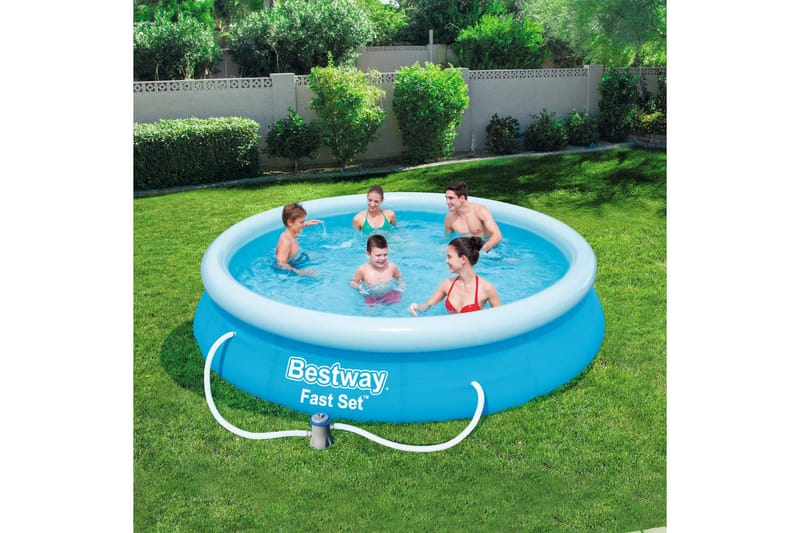 Bestway Trädgårdspool Fast Set 366x76 cm 57274 - Pool ovan mark