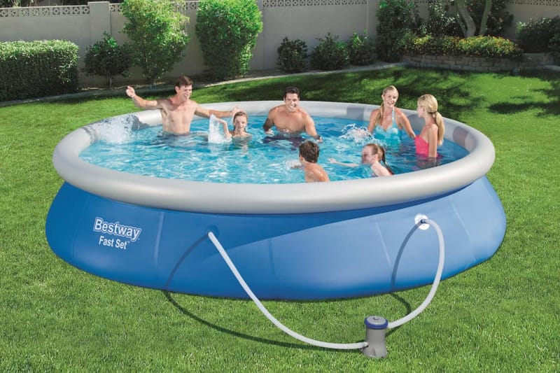 Bestway Trädgårdspool Fast Set 457x84 cm 57313 - Pool ovan mark