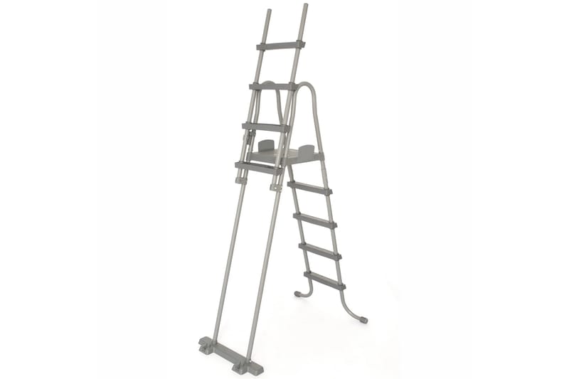 Bestway Power Steel Ovanmarkspool 9,6x4,9m - Grå - Trädgård & spabad - Utomhusbad - Pool - Pool ovan mark