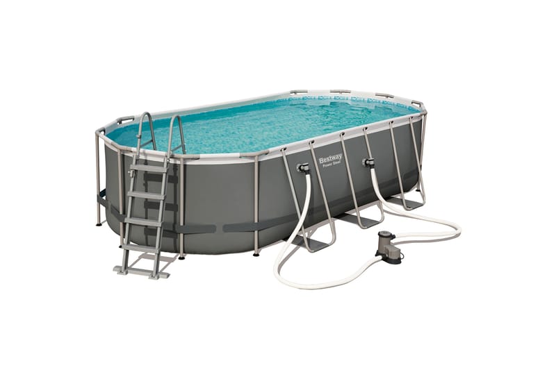 Bestway Power Steel Ovanmarkspool - Pool ovan mark