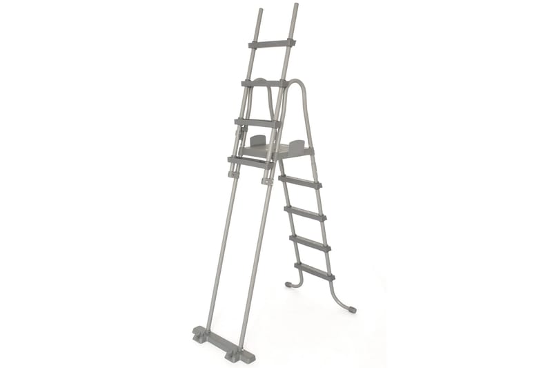 Bestway Power Steel Ovanmarkspool 7,3x3,7m - Grå - Trädgård & spabad - Utomhusbad - Pool - Pool ovan mark