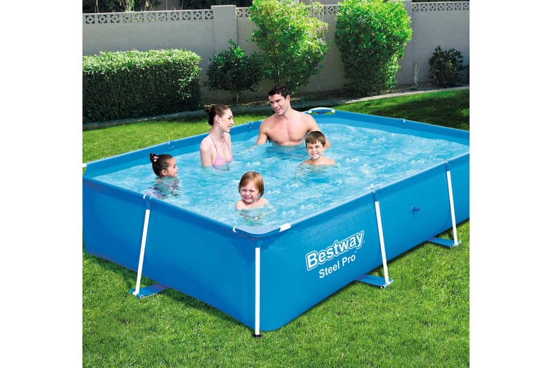 Bestway Pool med stålram Steel Pro 259x170x61 cm 56403 - Pool ovan mark