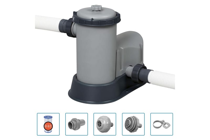 Bestway Poolset Steel Pro MAX 549x122 cm - Trädgård & spabad - Utomhusbad - Pool - Pool ovan mark