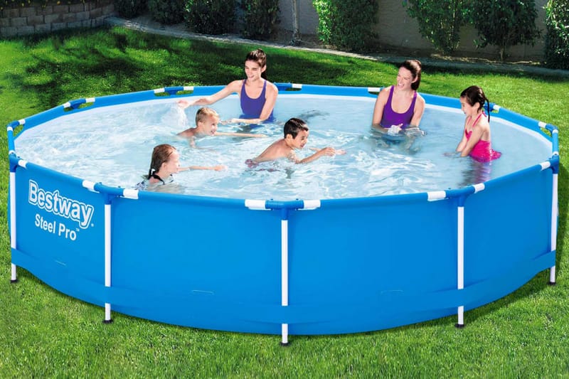 Bestway Pool med stålram Steel Pro 366x76 cm - Trädgård & spabad - Utomhusbad - Pool - Pool ovan mark