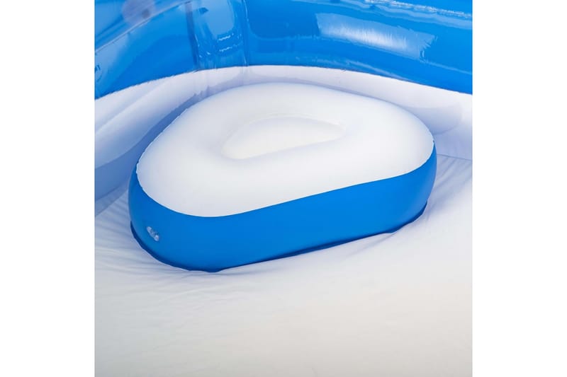 Bestway Pool Family Fun Lounge Pool 213x206x69 cm - Blå - Trädgård & spabad - Utomhusbad - Pool - Pool ovan mark