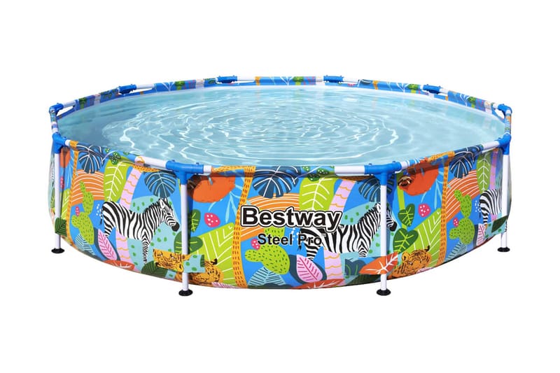 Bestway Pool med stålram Steel Pro 305x66 cm - Pool ovan mark