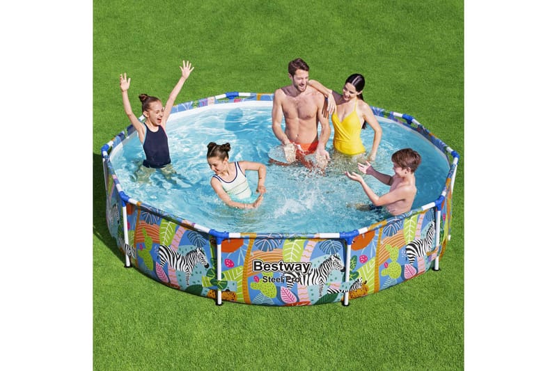 Bestway Pool med stålram Steel Pro 305x66 cm - Pool ovan mark