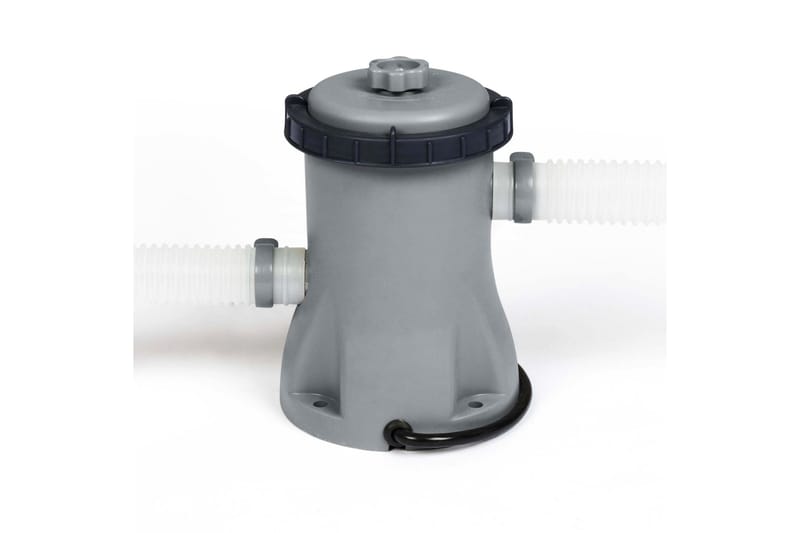 Bestway Power Steel Ovanmarkpool 4,88 x 3,05 m Grå - Bestway - Trädgård & spabad - Utomhusbad - Pool - Pool ovan mark