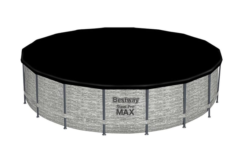 Bestway Poolset Power Steel 549x122 cm - Trädgård & spabad - Utomhusbad - Pool - Pool ovan mark