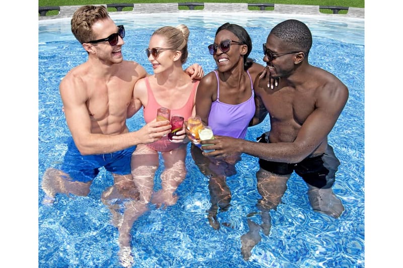 Bestway Poolset Power Steel 549x122 cm - Trädgård & spabad - Utomhusbad - Pool - Pool ovan mark